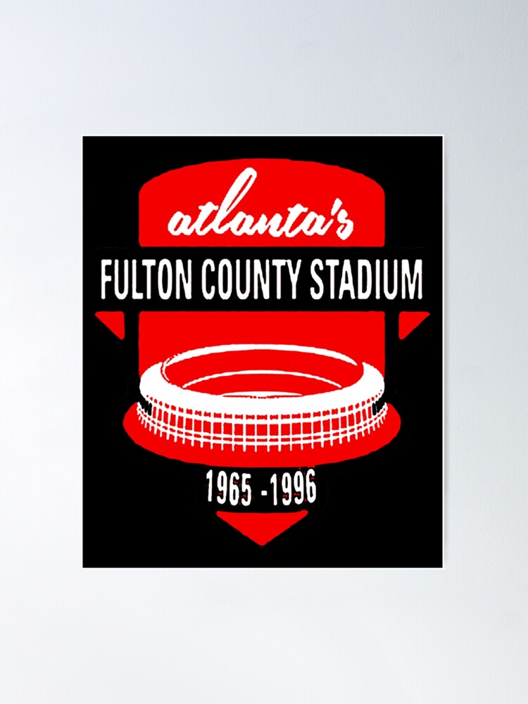 Atlanta Fulton County Stadium - Atlanta Braves Print