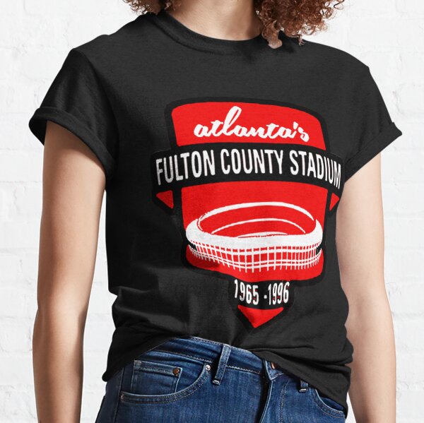 Official Atlanta-Fulton County Stadium Atlanta Braves t-shirt