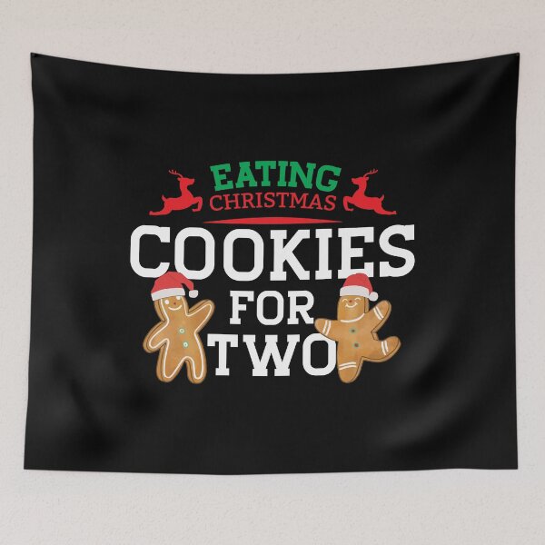 Item preview, Christmas Cookies For Two , Christmas Pregnancy Announcement, Baby Announcement , Christmas Pregnancy Reveal 																 designed and sold by plussorn.