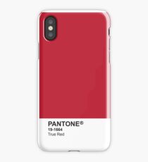 Pantone Universe Phone Case - True Red 19-1664 iPhone Case
