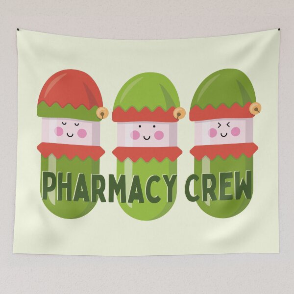 Item preview, Christmas Pharmacy Crew designed and sold by Eenig.