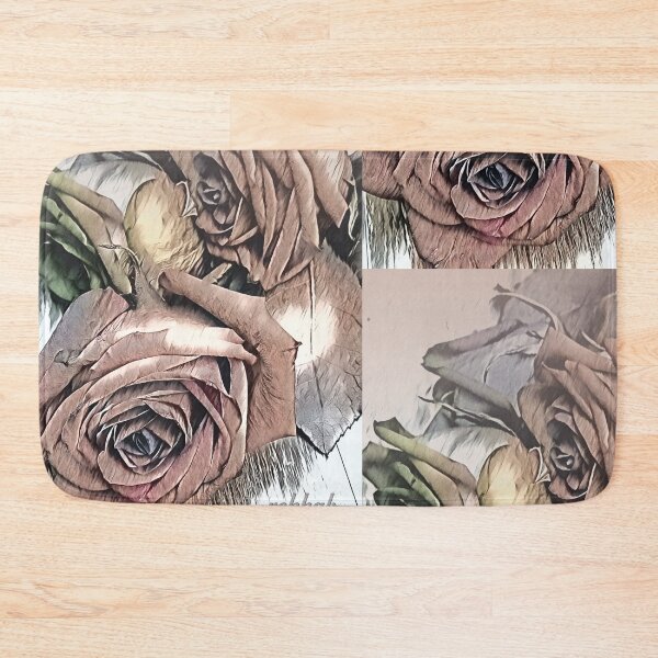 Item preview, Wood-cut Style Roses designed and sold by rekkab.