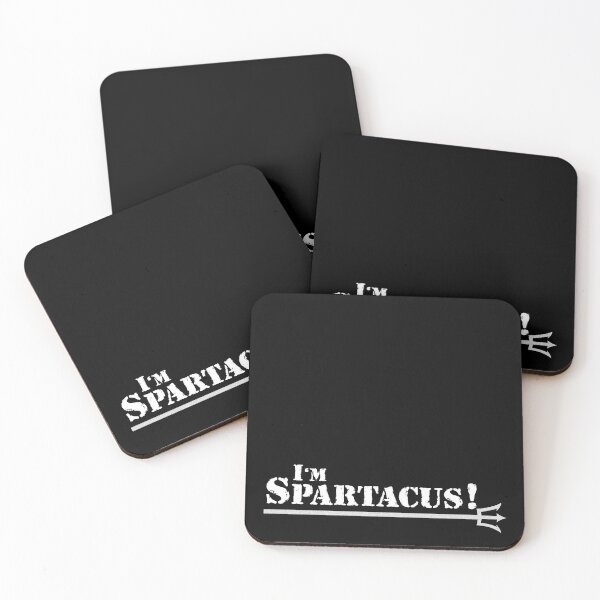 Item preview, I'M SPARTACUS! (White text) designed and sold by Rik Berry.
