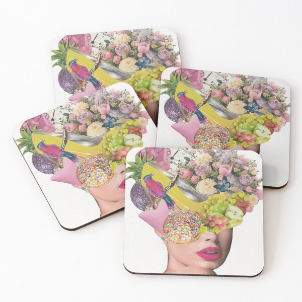Item preview, Portrait Collage Art, ¨I Choose To Be Positive¨.  designed and sold by Artsymirveras.