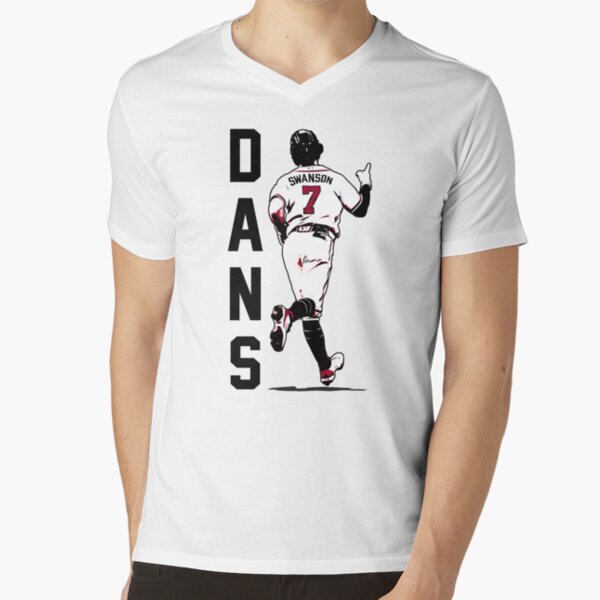 dansby swanson jersey number iPad Case & Skin for Sale by