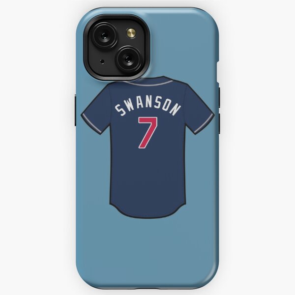 dansby swanson jersey number | iPhone Case