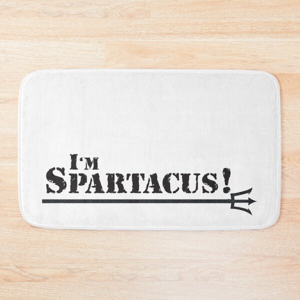 Item preview, I'M SPARTACUS! (Black text) designed and sold by Rik Berry.