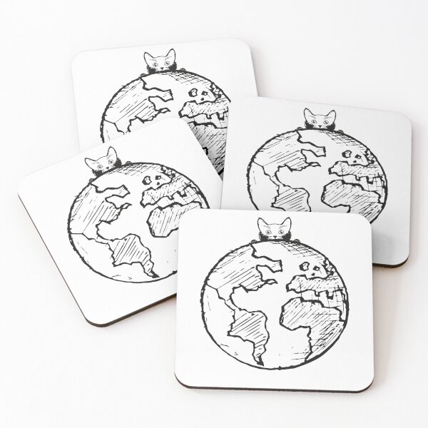 Item preview, The cat looks at the world designed and sold by StoreRT.