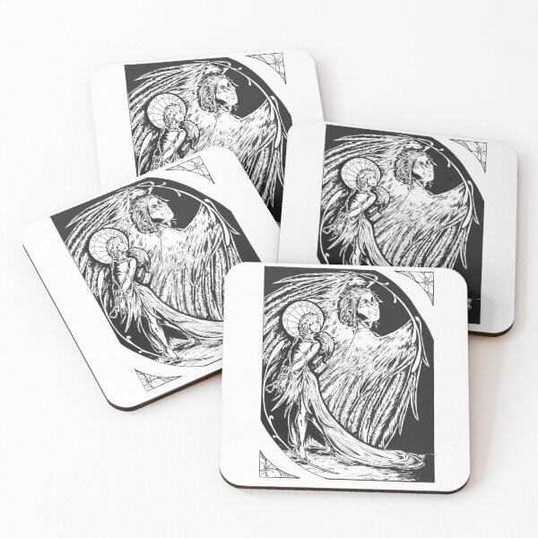 Item preview, Aesop's Fables: The Peacock in Art Nouveau  designed and sold by WingInk.