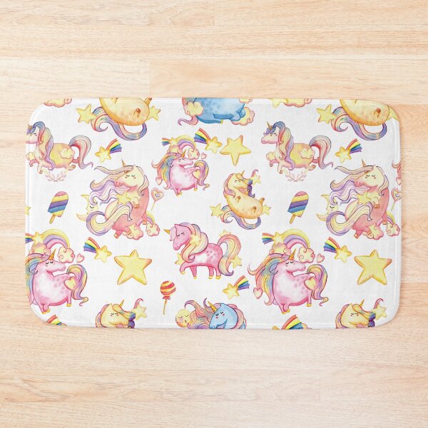 Item preview, Unicorns Are Cool Pattern, Pastel Multicoloured Unicorn designed and sold by DiensDesign.