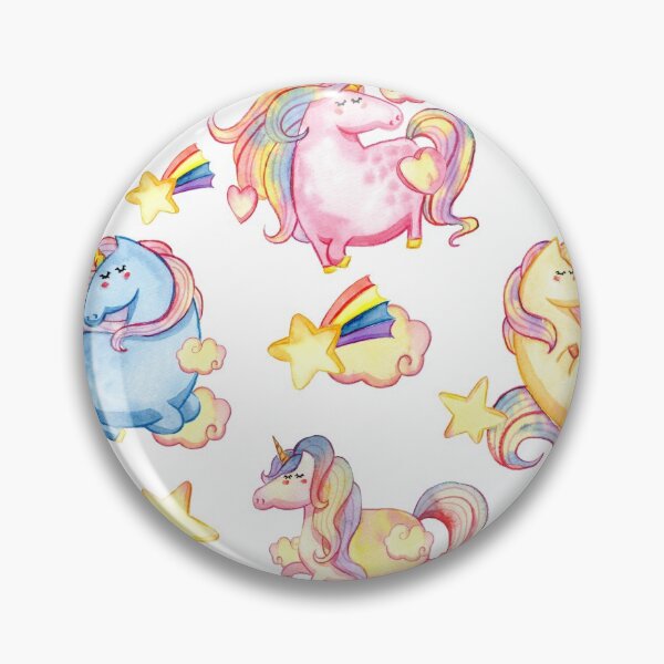 Item preview, Unicorns Are Cool Pattern, Pastel Multicoloured Unicorn designed and sold by DiensDesign.