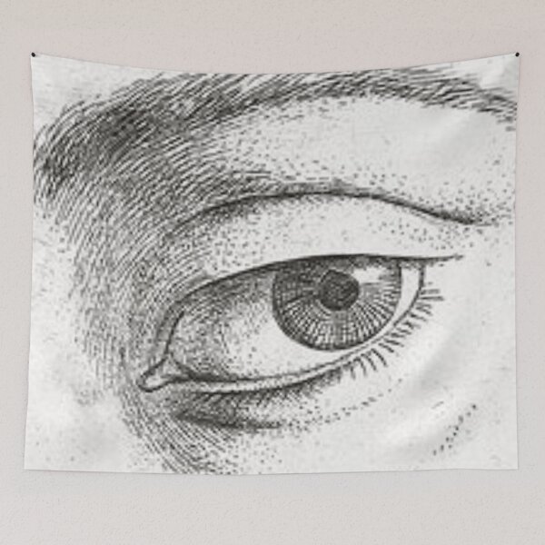 Item preview, eye profile illustration designed and sold by cheechlaroo13.