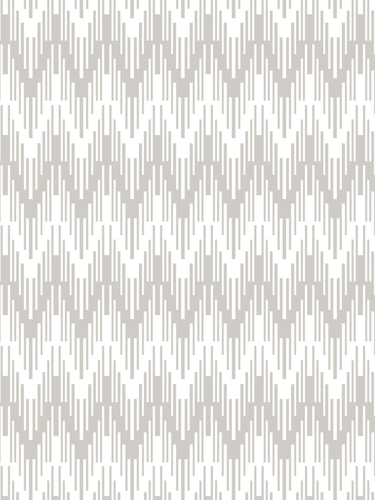 Thumbnail 6 von 6, Leichter Pullover, Gray and White Striped Chevron Ripple Pattern Pairs Dulux 2022 Popular Colour Morning Oats - Color Trends designt und verkauft von ColorOfTheYears.