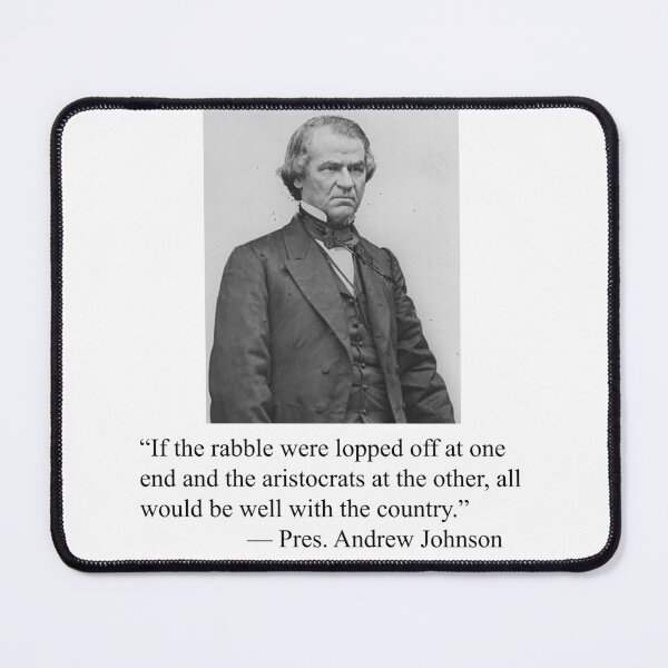 Item preview, Andrew Johnson Quoter designed and sold by Benjamin Augustine.
