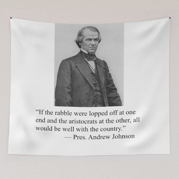 Item preview, Andrew Johnson Quoter designed and sold by Benjamin  Augustine.
