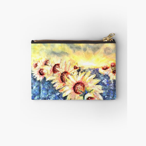 Item preview, Sunset and sunflowers  designed and sold by Merlinsmates.