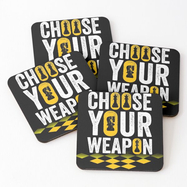 Item preview, Chess - Choose Your Weapon designed and sold by DesignoresLTD.