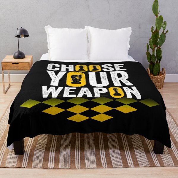 Item preview, Chess - Choose Your Weapon designed and sold by DesignoresLTD.