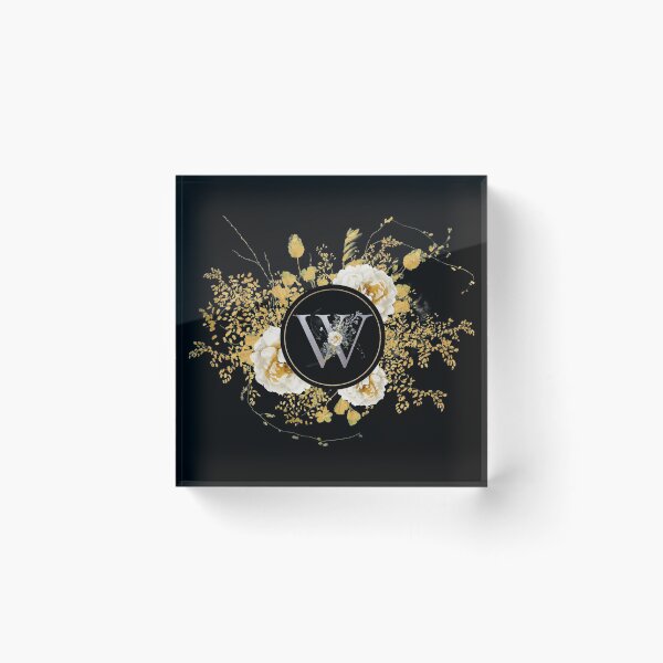 Item preview, Blissful Monogram W designed and sold by ElenaDanilo.