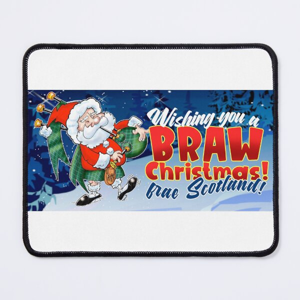 Item preview, Wishing you a Braw Christmas from Scotland! designed and sold by jimbairn.