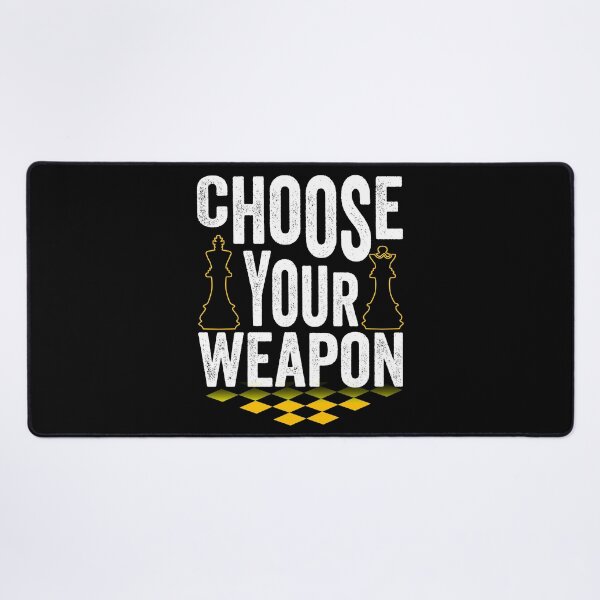 Item preview, Amante del ajedrez elige tu arma designed and sold by DesignoresLTD.