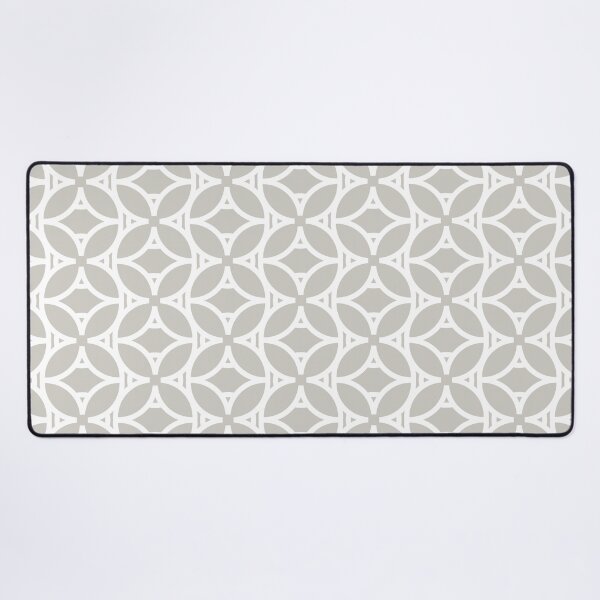 Artikelvorschau, Gray and White Tessellation Line Pattern 37 Pairs Dulux 2022 Popular Colour Morning Oats - Color Trends entworfen und verkauft von ColorOfTheYears.