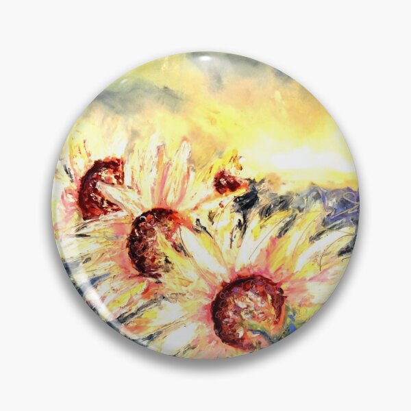 Item preview, Sunset and sunflowers  designed and sold by Merlinsmates.