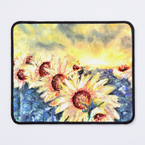 Item preview, Sunset and sunflowers designed and sold by Merlinsmates.