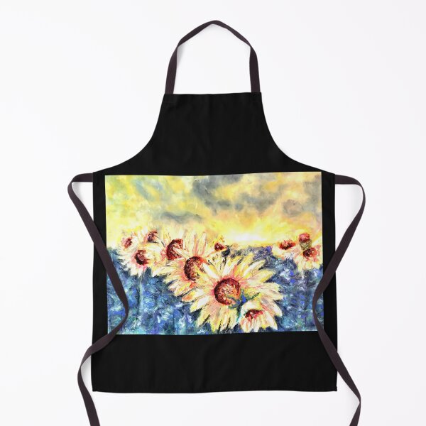 Item preview, Sunset and sunflowers  designed and sold by Merlinsmates.