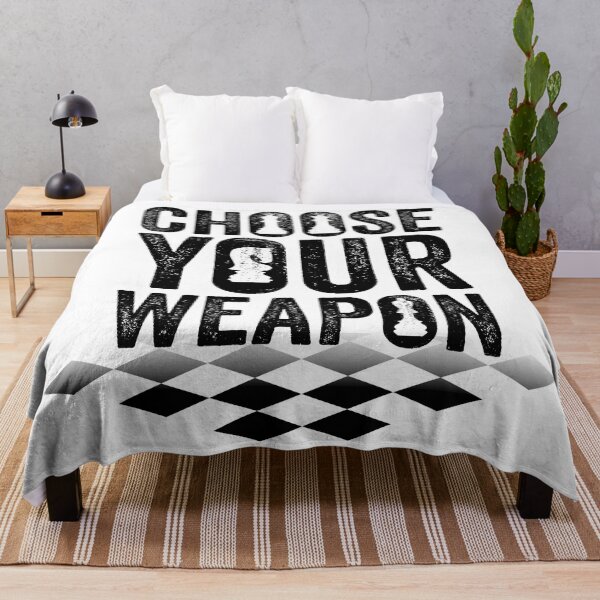 Item preview, Choose Your Weapon - Chess Lover designed and sold by DesignoresLTD.