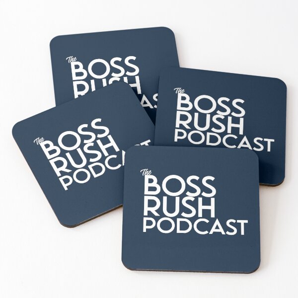 Item preview, Boss Rush Podcast Logo, White Variant designed and sold by BossRushGames.