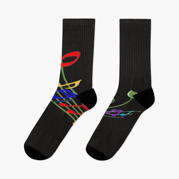 Item preview, rainbow musical notes designed and sold by nigejohn.