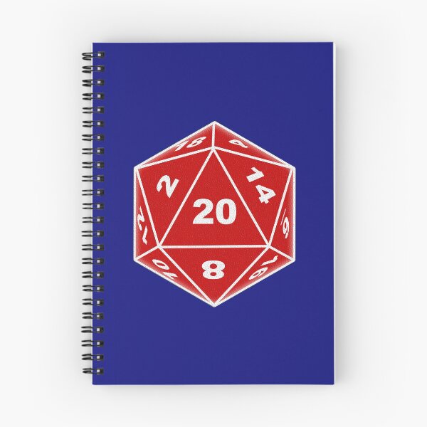Item preview, Red 20 Sided Dice  designed and sold by Edpod.