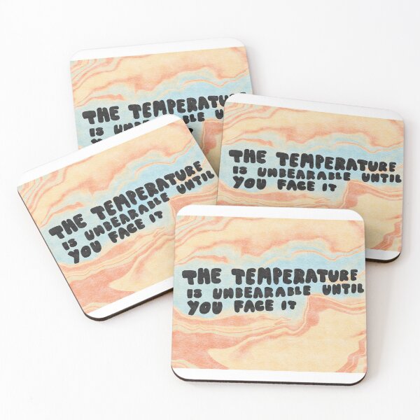 Item preview, The temperature is unbearable until you face it  designed and sold by karapos23.