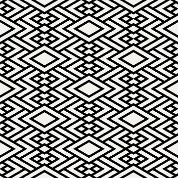 Imagen de la obra Black and Cream Art Deco Diamond Pattern Pairs Dulux 2022 Popular Colour Cliff Walk - Color Trends de ColorOfTheYears