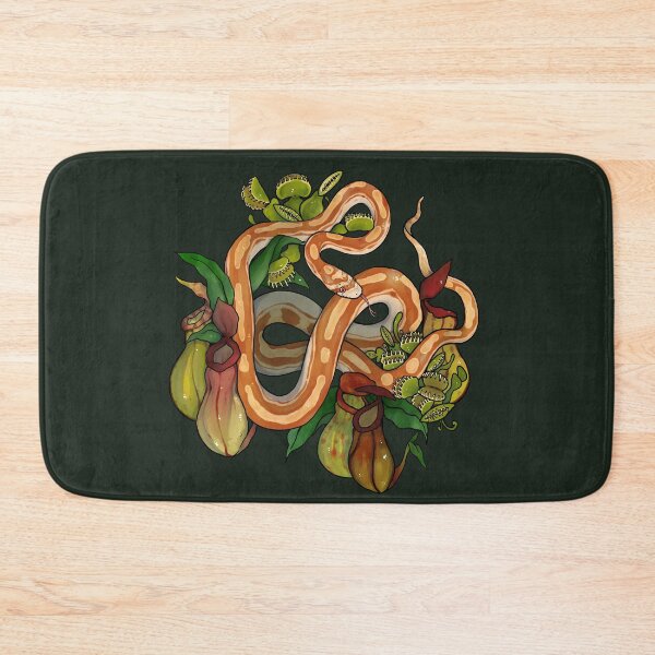 Item preview, Corn Snake & Carnivorous Plants designed and sold by Morgan Carpenter.
