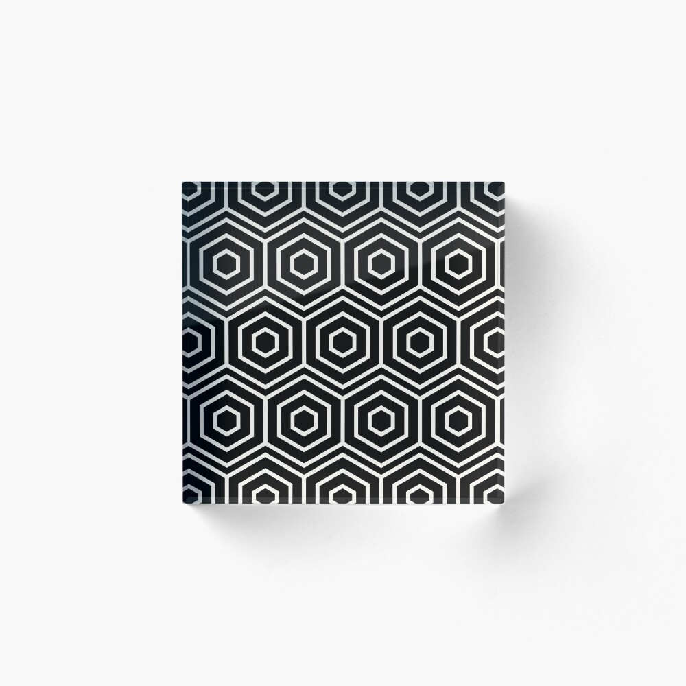 Vista previa del artículo con la obra «Bloque acrílico», diseñado y vendido por ColorOfTheYears.