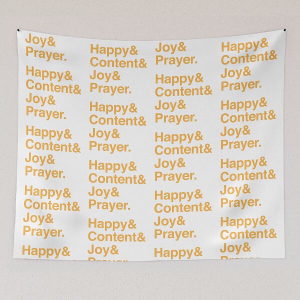 Item preview, Happy, & content & joy & Prayer designed and sold by jazzydevil.