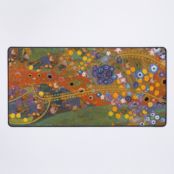 Item preview, Gustav Klimt "Water serpents II" texture design designed and sold by Alexandra Dahl.