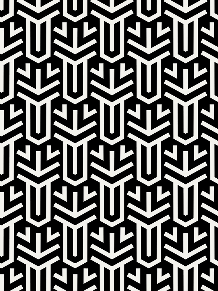 Aperçu 5 sur 5. Robe trapèze avec l'œuvre Black and Cream Geometric Shape Tile Pattern Pairs Dulux 2022 Popular Colour Cliff Walk - Color Trends créée et vendue par ColorOfTheYears.