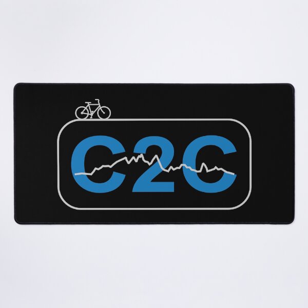 Item preview, C2C Cycle Challenge Route blue/white designed and sold by cycleexplorers.