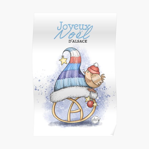 Joyeux Noel from Alsace Poster