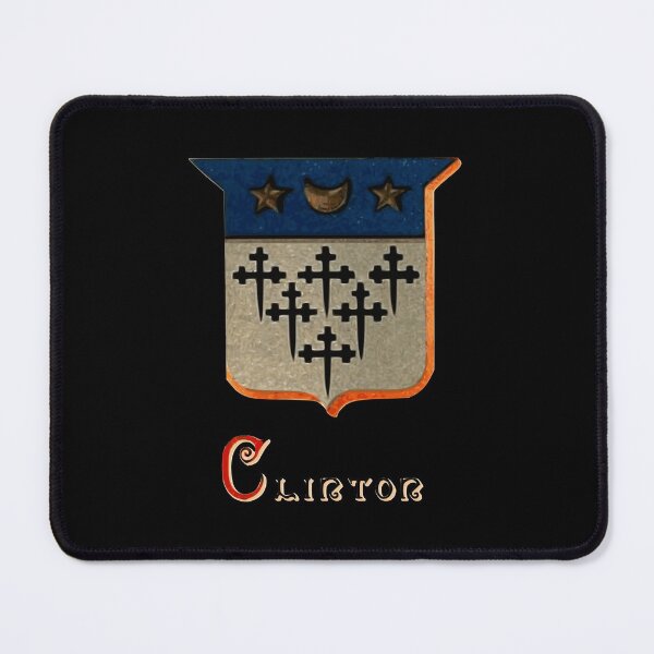 Item preview, Clinton Family Coat of Arms designed and sold by Heraldica.