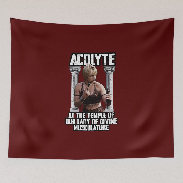 Item preview, Gabrielle, Acolyte At The Temple Of Our Lady Of Divine Musculature designed and sold by CharXena.