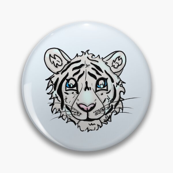 Item preview, White Tiger Graphic designed and sold by BioLushGraphics.