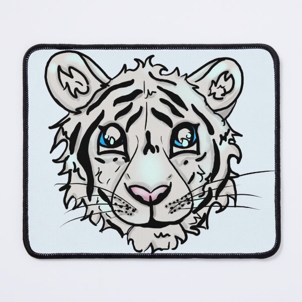 Item preview, White Tiger Graphic designed and sold by BioLushGraphics.