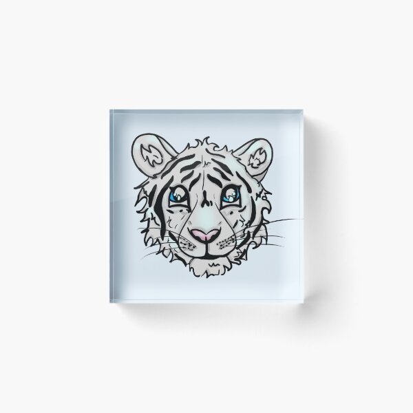 Item preview, White Tiger Graphic designed and sold by BioLushGraphics.