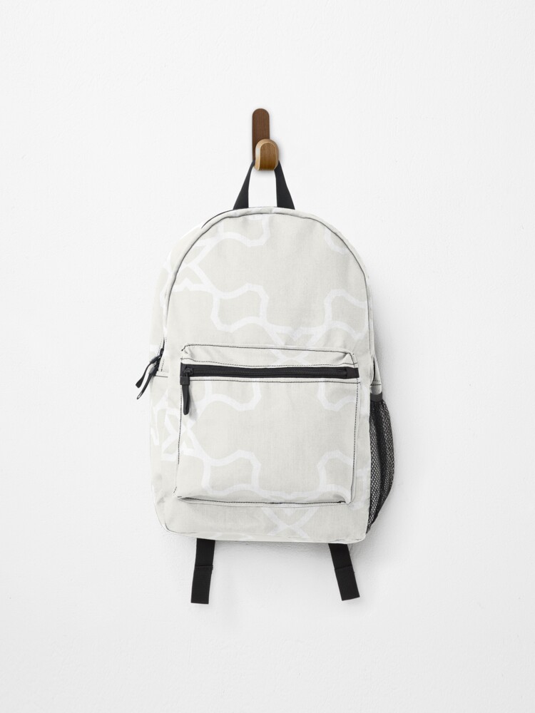 Thumbnail 1 von 3, Rucksack, Cream and White Ornamental Shape Pattern 3 Pairs Dulux 2022 Popular Colour Cliff Walk - Color Trends designt und verkauft von ColorOfTheYears.