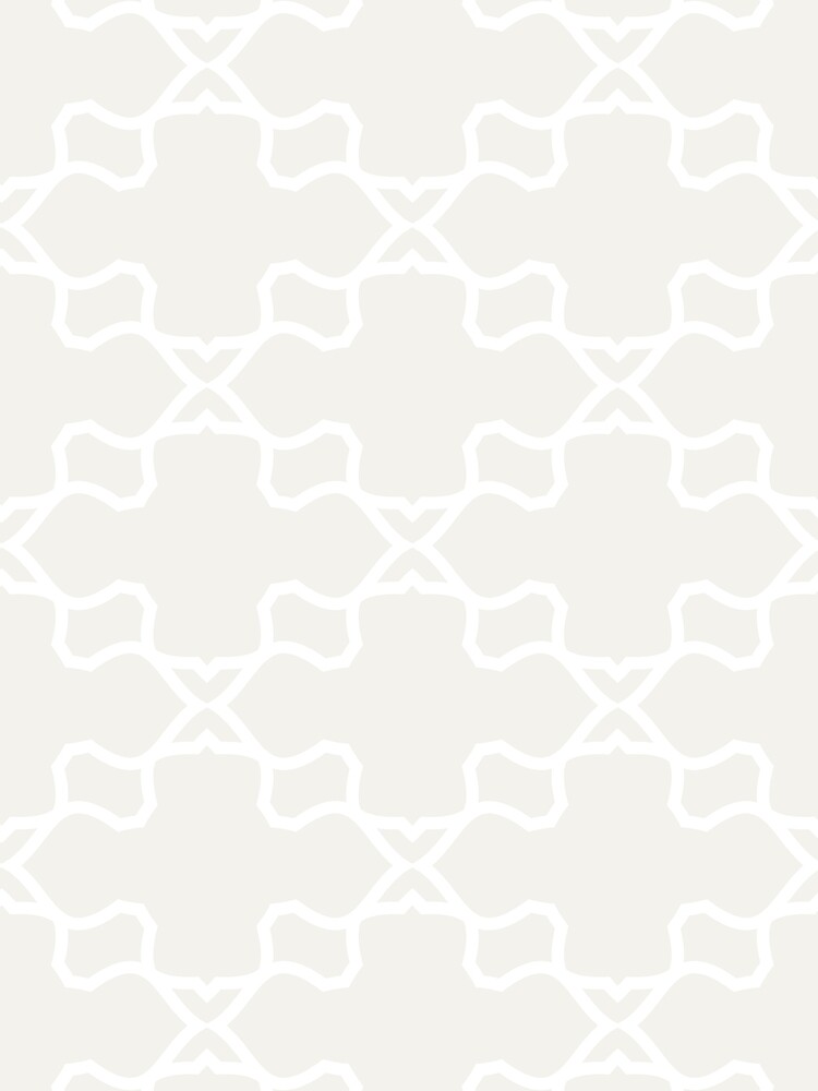 Thumbnail 3 von 3, Tuch, Cream and White Ornamental Shape Pattern 3 Pairs Dulux 2022 Popular Colour Cliff Walk - Color Trends designt und verkauft von ColorOfTheYears.