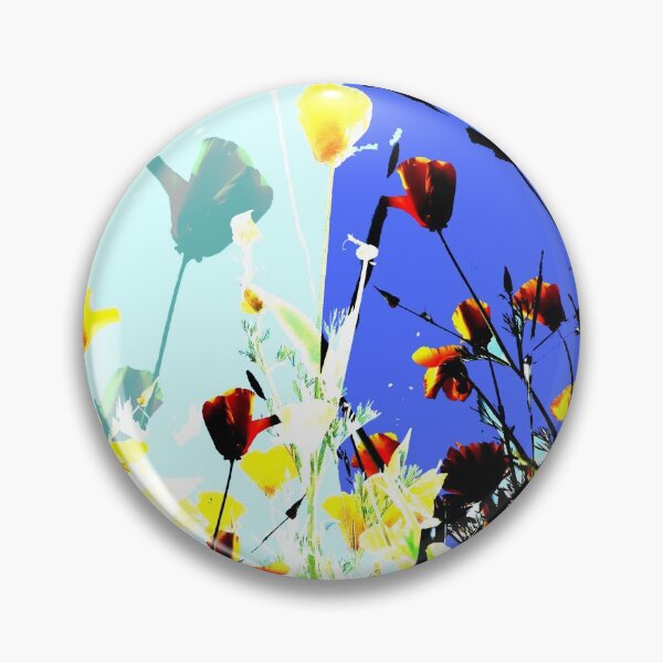 Item preview, Garden flowers in bright colours designed and sold by albadawnart.